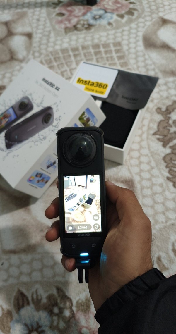 Insta360 X4 Siyah Aksiyon Kamerası - Görsel 4