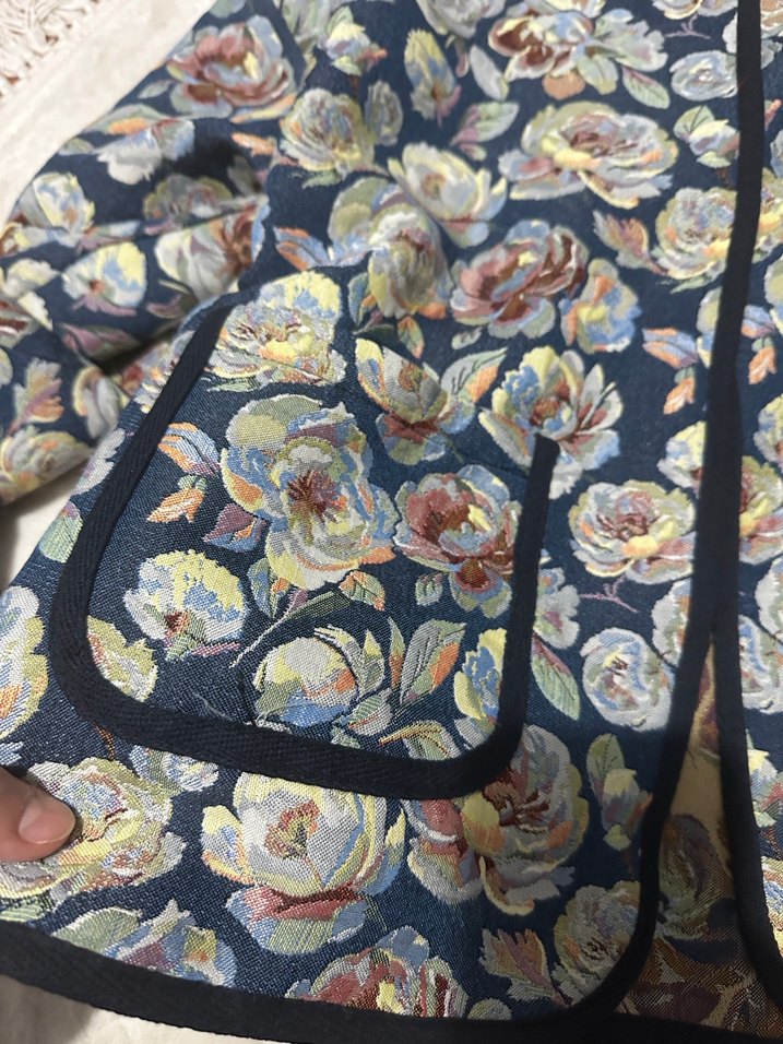 Gül desenli bluz - Görsel 3