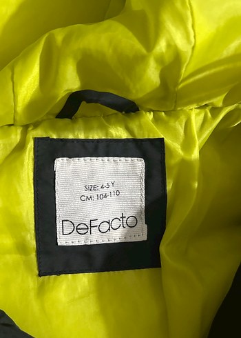 Siyah Kapüşonlu Erkek Çocuk Mont - Görsel 6