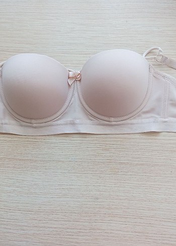 s Beden Bej Bohem Tarzı Minimalist Sütyen 75B