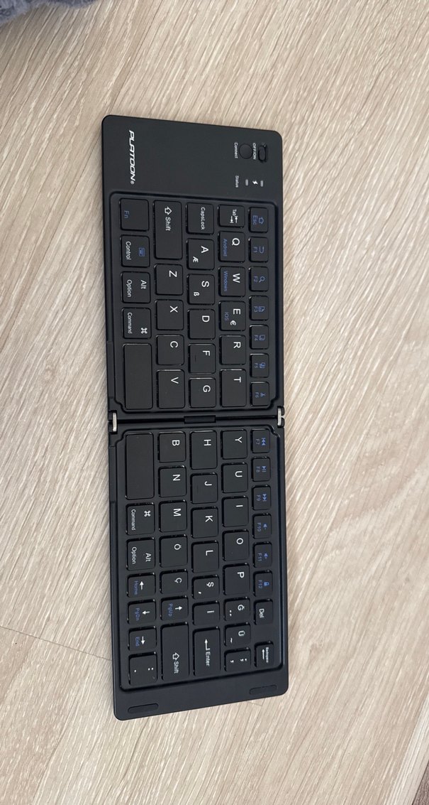 Bej Renkli PLATOON Kablosuz Klavye - Görsel 3