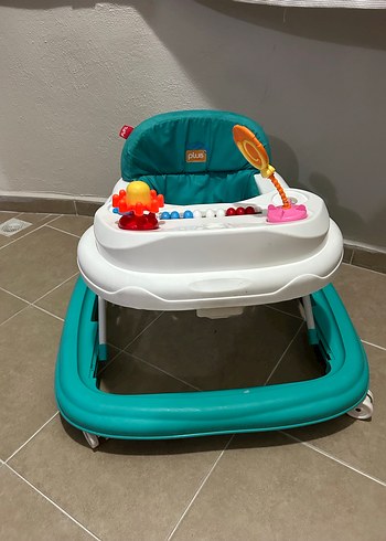 Turkuaz Renkli Bebek Yürüteci