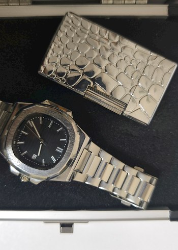 Dupont Çakmak ve Patek Philippe Saat - Görsel 2