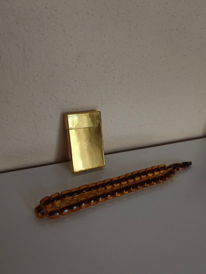 Dupont Çakmak ve Ateş Kehribar Tesbih - Görsel 3