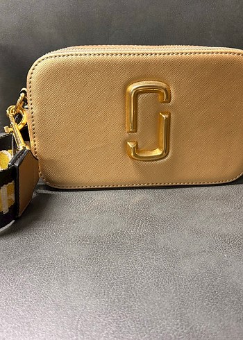 Marc Jacobs Altın Renkli Kadın Deri Çapraz Çanta