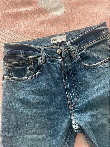 36 Beden mavi Renk Zara jean