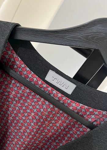 Düğmeli Gri Erkek Yelek, Notch Yaka, Midi Boy - Görsel 2