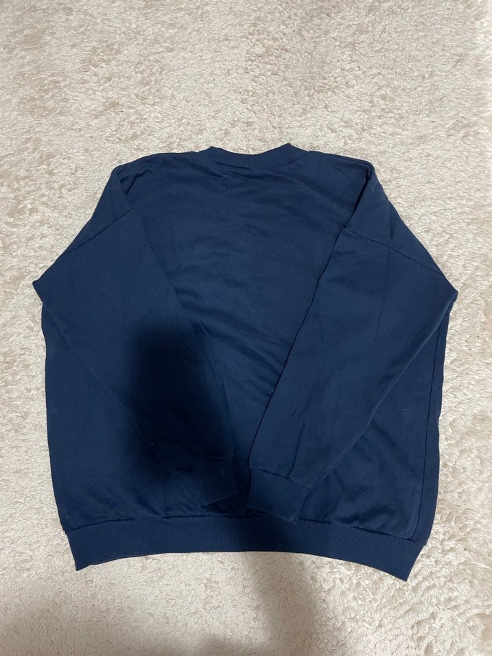 Kadın Lacivert Baskılı Sweatshirt - Görsel 2