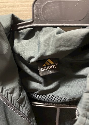 Adidas Gri Fermuarlı Spor Mont - Görsel 5