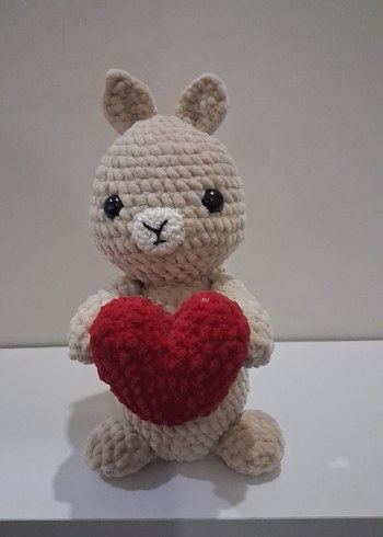 kalp tutan sincap Peluş Oyuncak - Görsel 2