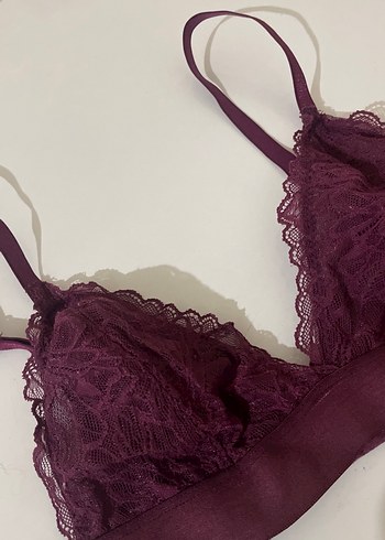 Diğer Mürdüm Dantel Bohem Bralet