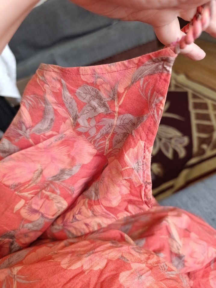 Pembe Straplez Bohem Uzun Elbise - Görsel 2