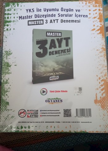 Okyanus 3 TYT Denemesi Kitabı