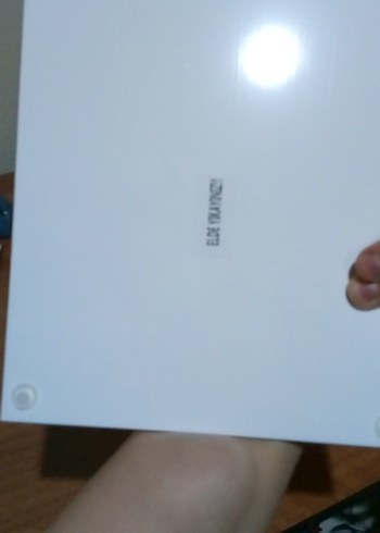 Sarı Kabak ve Yapraklı Dekoratif Kesme tahtası cam - Görsel 2