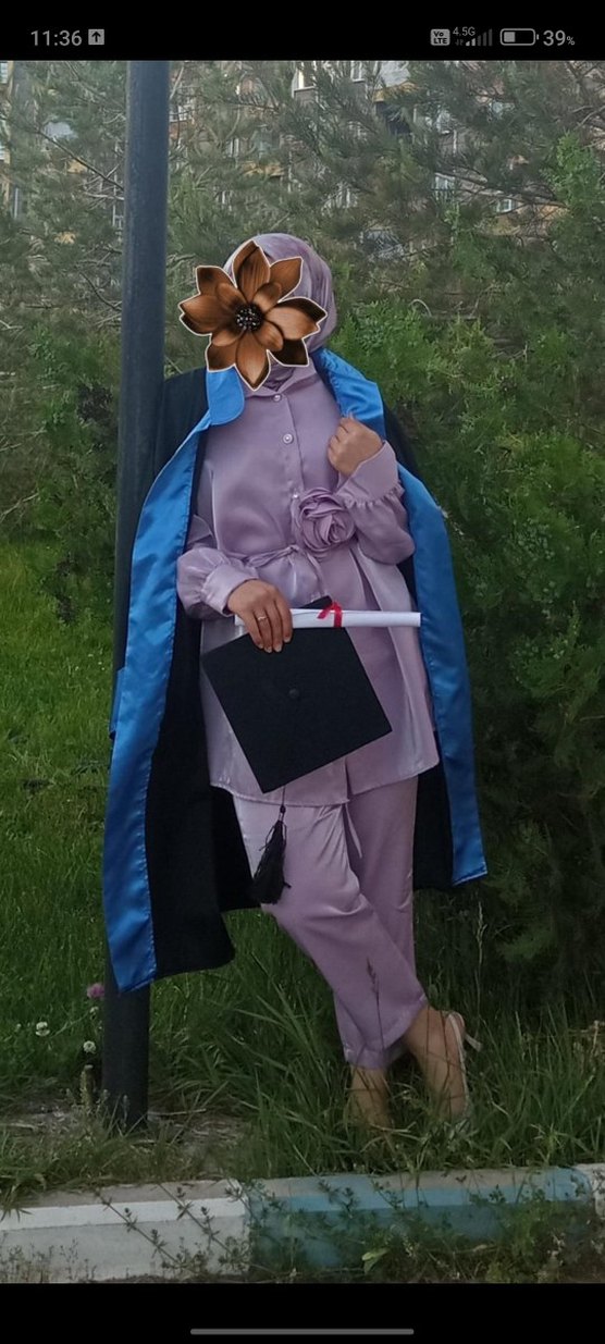 pantolon tunik ikili takım - Görsel 2