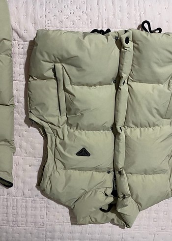 xl Beden Düğmeli Bej Kadın Ceket