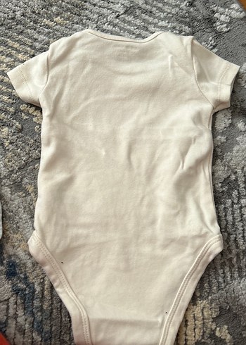 Lcw - Bej Kısa Kollu Pamuk Erkek Bebek Body - Görsel 2