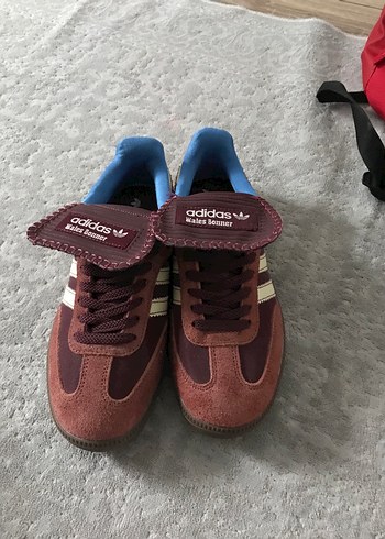 39 Beden Kahverengi Adidas Wedges Kadın Spor Ayakkabı
