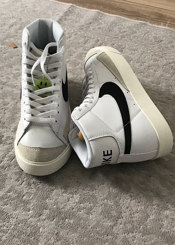41 Beden Beyaz Erkek Spor Ayakkabı Velcro Detaylı