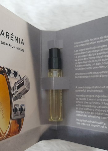 Hermes Barénia Intense Kadın Parfümü 2 ml sample - Görsel 2
