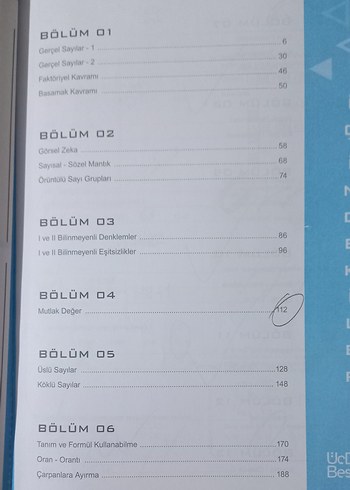 Üç Dört Beş TYT Matematik Soru Bankası - Görsel 2