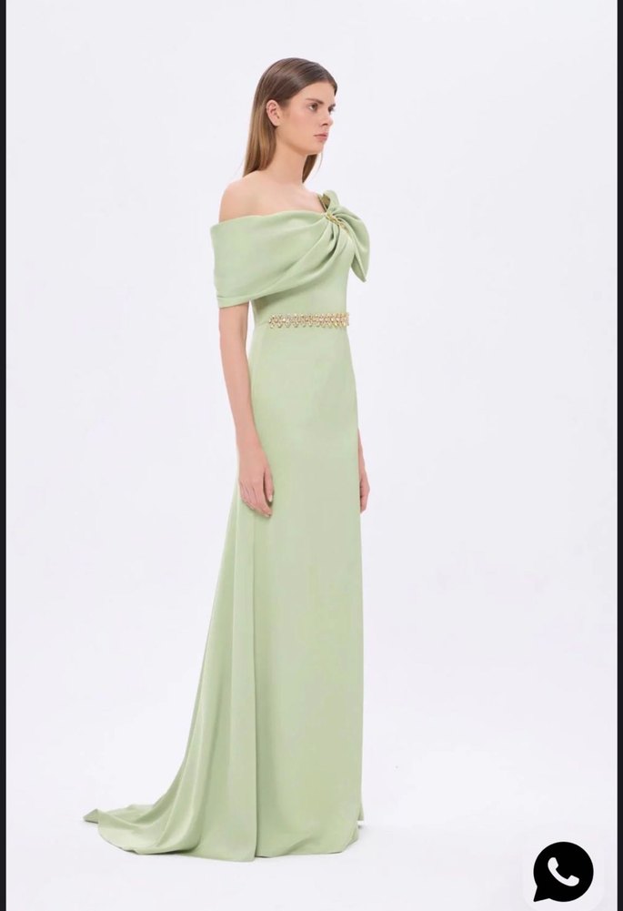 Drapeli Straplez Uzun Abiye Elbise - Görsel 2