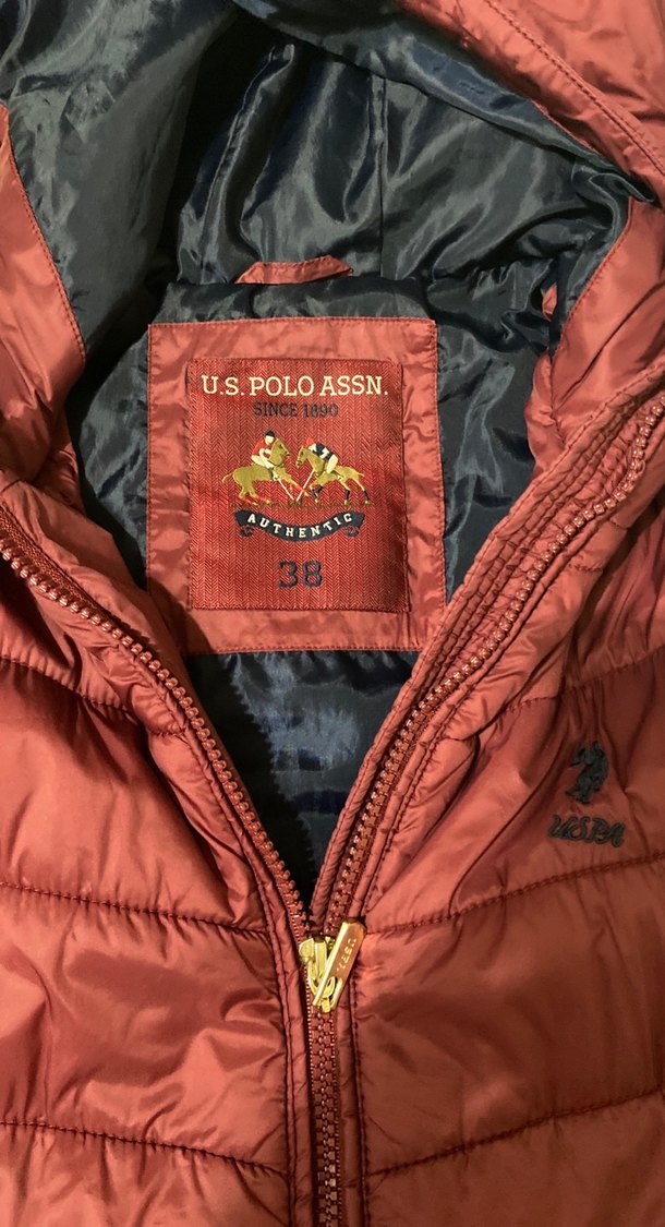 Bordo Kapüşonlu Kadın Şişme Yelek - Görsel 2