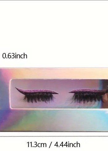 Siyah Eyeliner Kirpik Yapıştırıcı ve Fırça Seti - Görsel 2