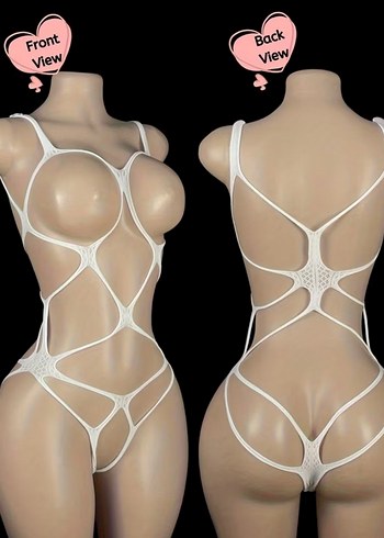 Karanlıkta Mavi Parlayan Bodysuit - Görsel 5