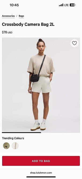 Diğer Lululemon orginal çanta
