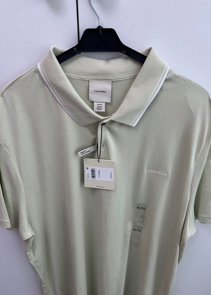 Calvin klein polo yaka T-shirt - Görsel 2
