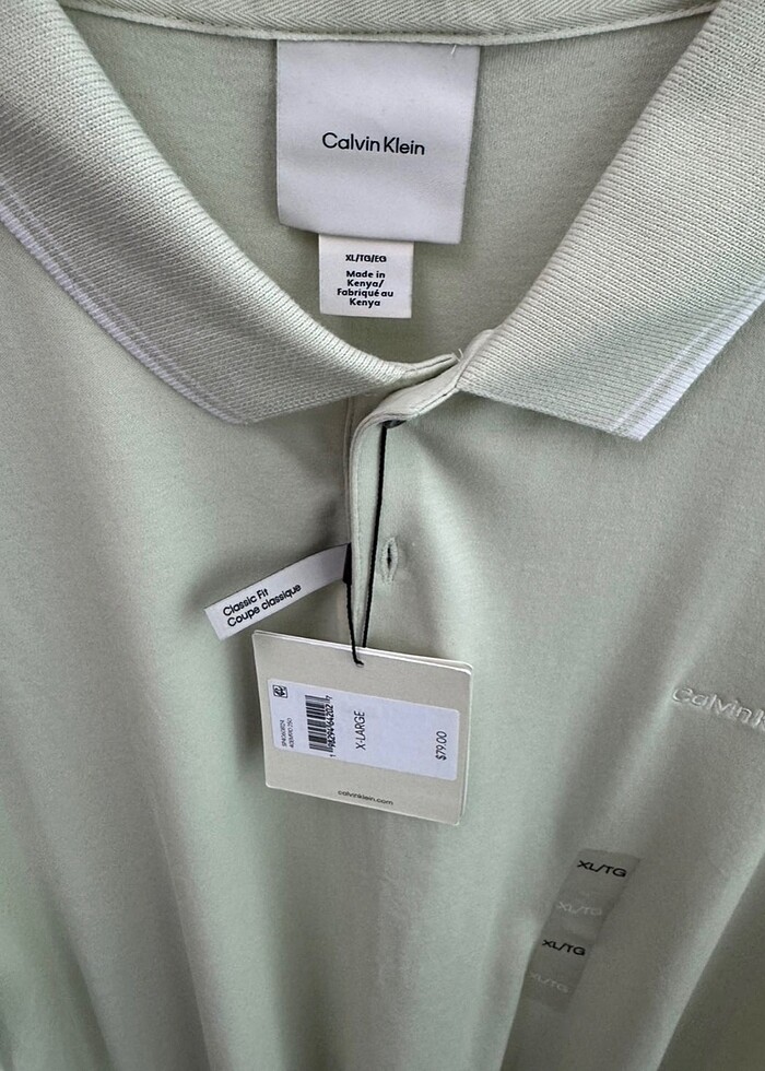 Calvin klein polo yaka T-shirt - Görsel 3