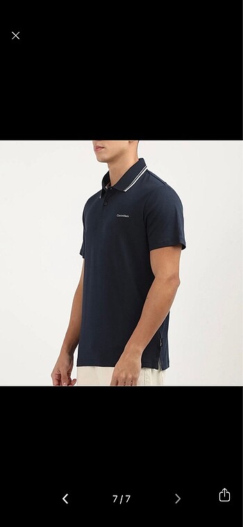 Calvin klein polo yaka T-shirt - Görsel 7