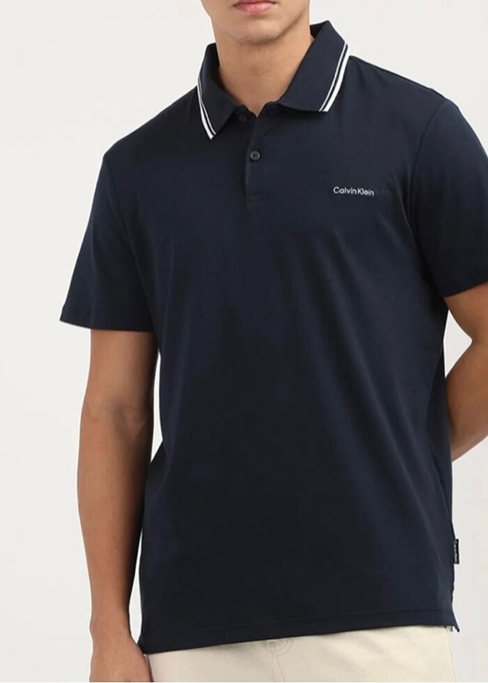 Calvin klein polo yaka T-shirt - Görsel 4