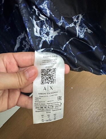 ARMANI EXCHANGE erkek mont - Görsel 2