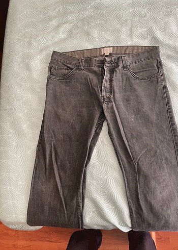 Mudo Koyu Gri Denim Jean