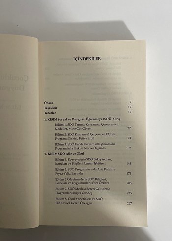  Beden çocuklukta sosyal ve duygusal öğrenme
