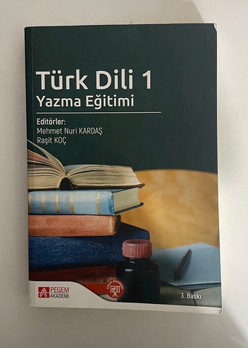Türk Dili 1 Yazma Eğitimi Kitabı