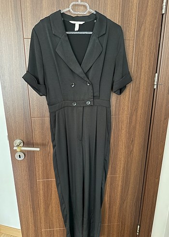 38 Beden siyah Renk H&M Kadin Tulum