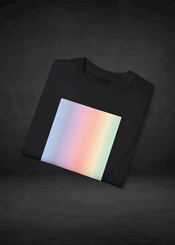 Off Line | Siyah Bisiklet Yaka Baskılı T-Shirt - Görsel 3