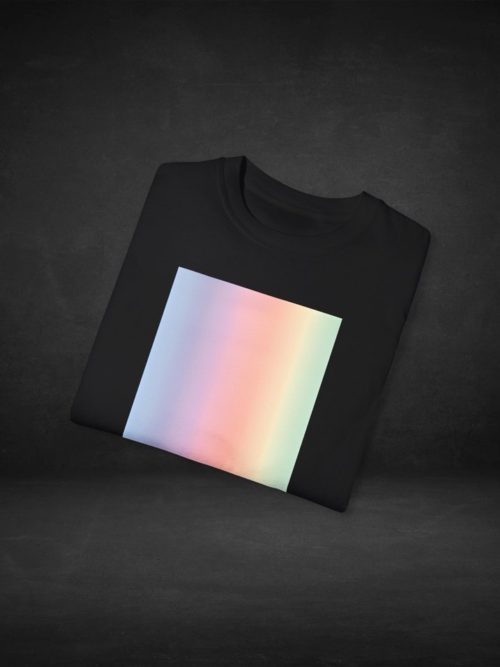 Off Line | Siyah Bisiklet Yaka Baskılı T-Shirt - Görsel 3