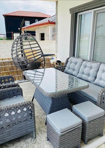  Beden RATTAN BAHÇE TAKIMI