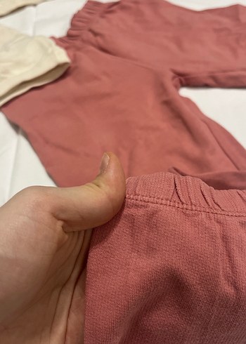 Kız Çocuk Pastel Renkli Baskılı Eşofman Takımı - Görsel 3