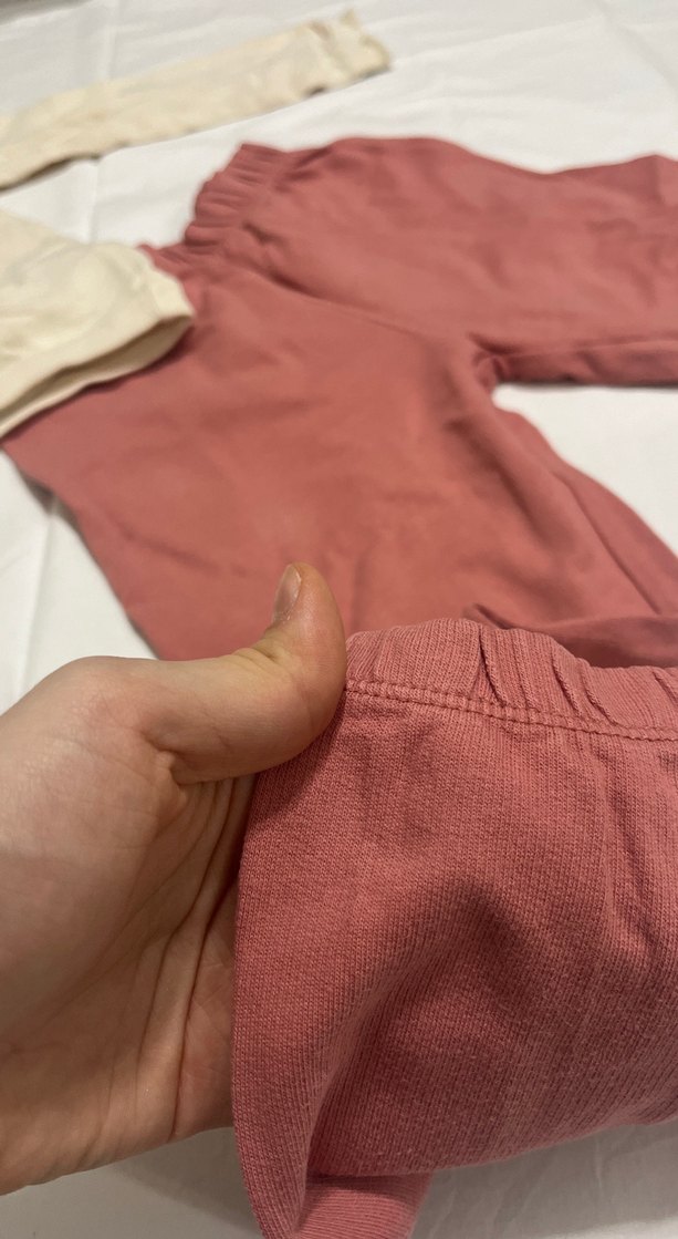 Kız Çocuk Pastel Renkli Baskılı Eşofman Takımı - Görsel 3