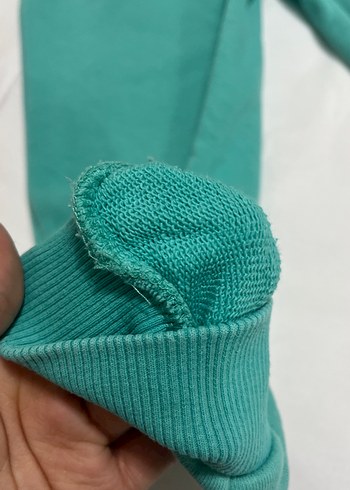 Yeşil Renkli Paris Baskılı Kız Eşofman Takımı - Görsel 5