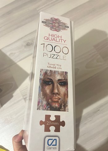 1000 Parça Yüksek Kalite Kahverengi Puzzle - Görsel 4