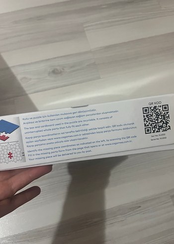 1000 Parça Yüksek Kalite Kahverengi Puzzle - Görsel 3