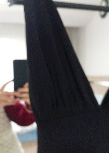 Siyah Drapeli Goth Tarzı Kadın Monokini - Görsel 4