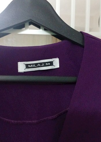 Uzun Mor Kadın Sabahlık - Görsel 4