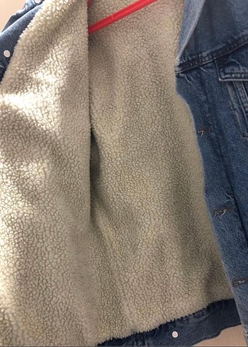 Düğmeli Mavi Denim Ceket - Görsel 2